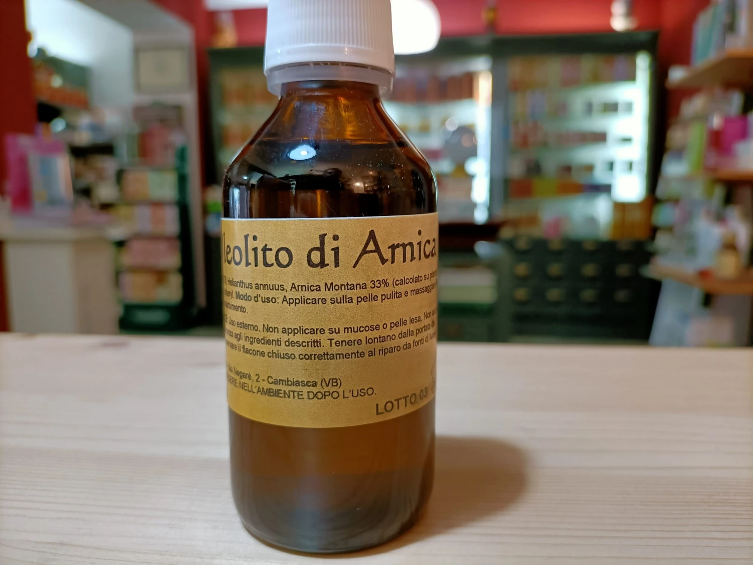 OLEOLITO DI ARNICA 100 ML 3 OLEOLITO DI ARNICA 100 ML