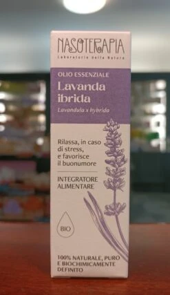 NASOTERAPIA OLIO ESSENZIALE LAVANDA HYBRIDA BIO 10 ML