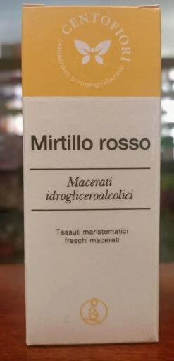GEMMODERIVATO VACCINIUM VITIS IDAEA - MIRTILLO ROSSO 50 ML CENTOFIORI